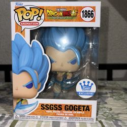 Funko POP! Dragon Ball Super SSGSS Gogeta #1866 Exclusive