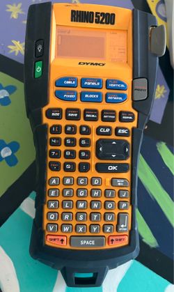 Dymo Rhino 5200 Industrial Handheld Label Maker Kit