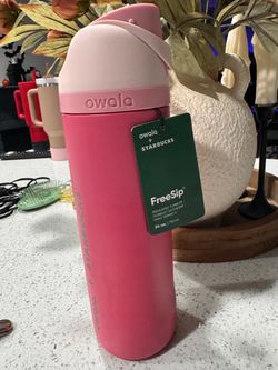 Pink starbucks owala