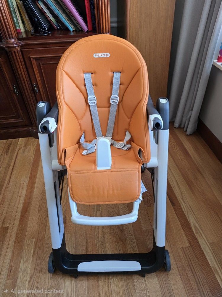 Peg Perego Siesta Grow With Baby Folding High Chair & Recliner