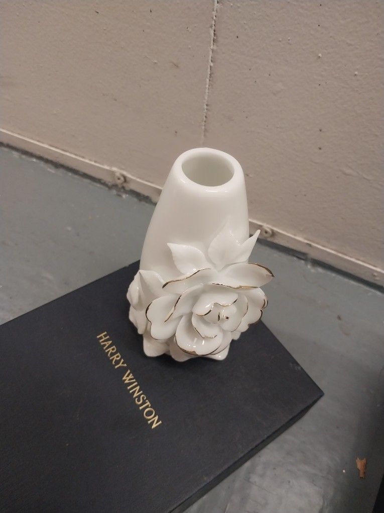 Harry Winston Porcelain Flower Vace