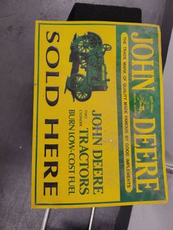 John Deere Sign