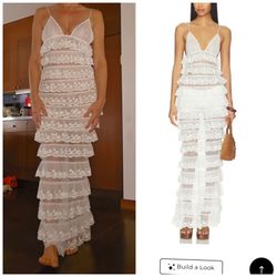 Nwt fall 2026 Revolve tularosa $300 wedding engagement dress xs