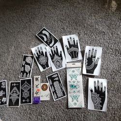 Henna Tattoo Lot