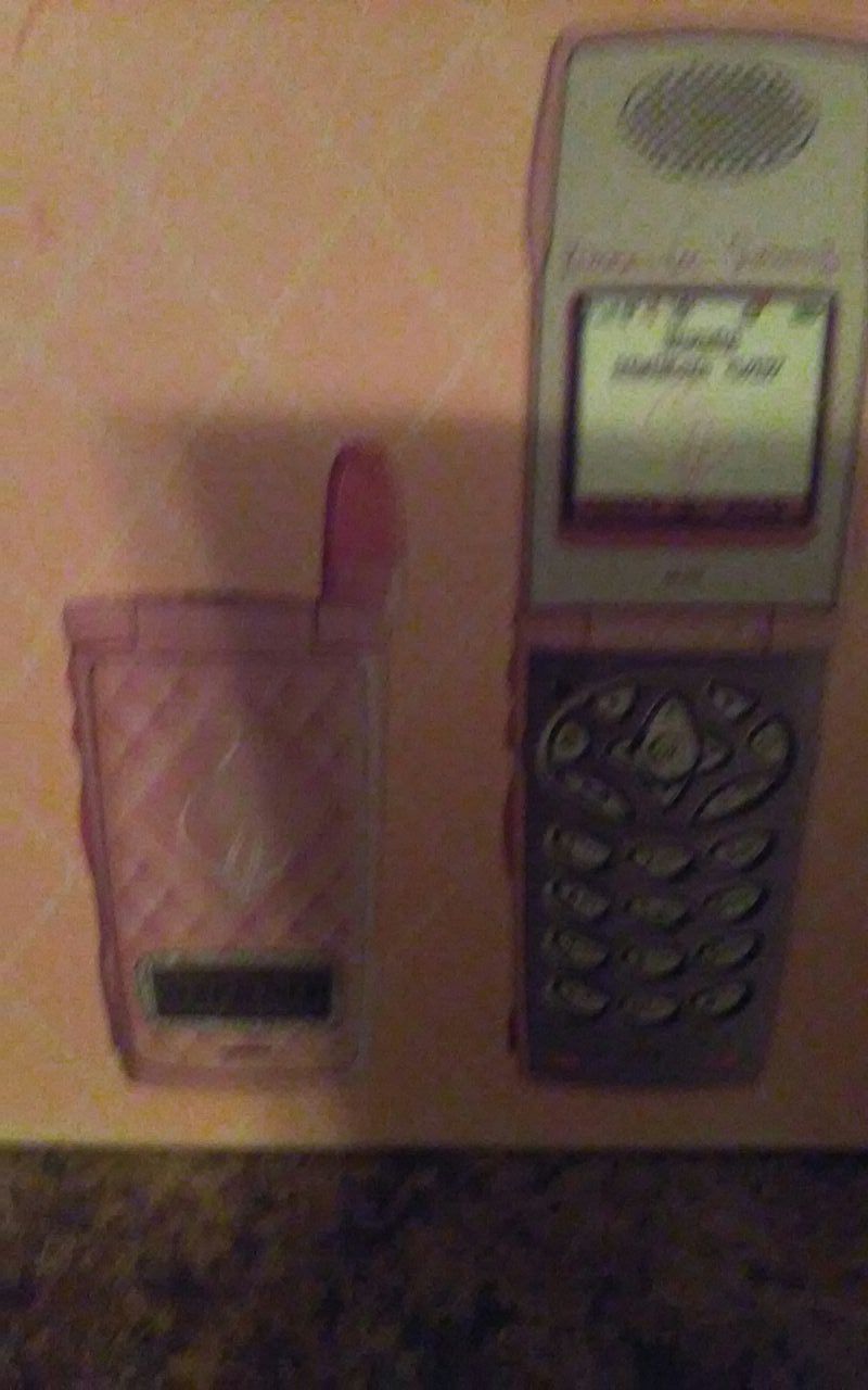 Baby phat phone in box with real diamonds MOM would love this so simple to use FLIP PHONE