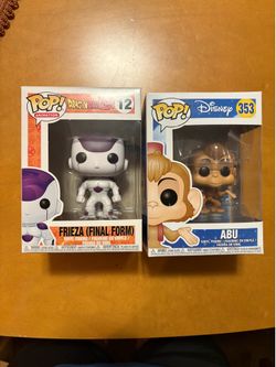 Frieza (Final Form) and Abu Funko Pop