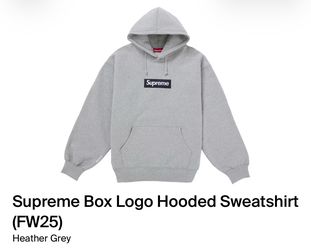 Supreme Grey Bogo FW25