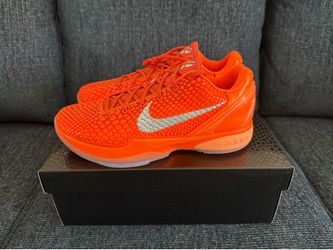 NIKE KOBE 6 PROTRO TOTAL ORANGE  11.5M