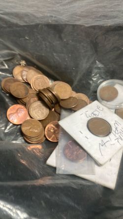 60 wheat pennies