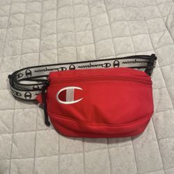Red Champion Retro Fanny Pack