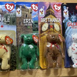 Ronald McDonald House Charities Beanie Babies Set Of 4