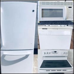 Great Deal! Compete Kitchen Appliance package in Working condition