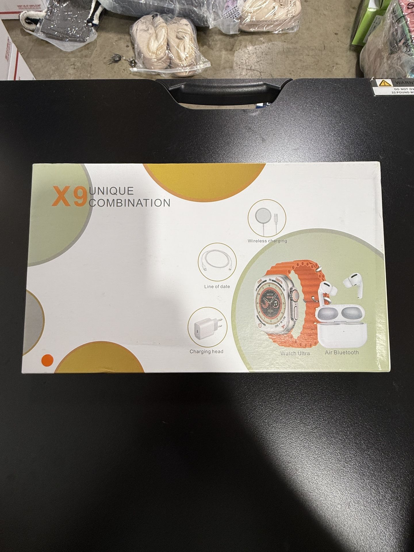 X9 Unique Combination Smart Watch With Wireless Earbuds