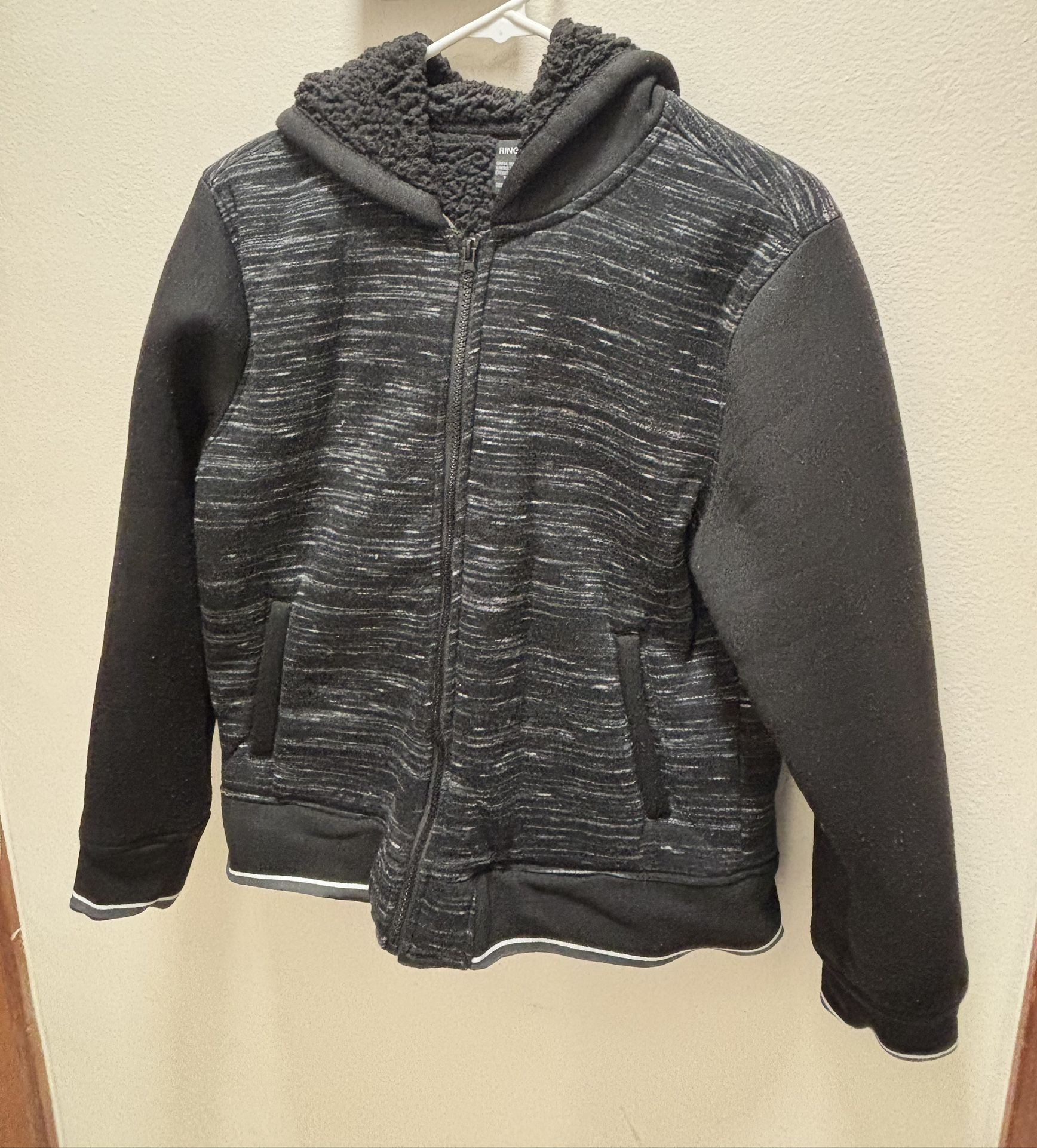 Ring of Fire Big Boys hooded jacket with faux-sherpa lining