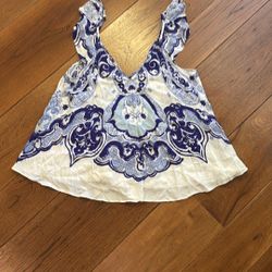 Anthropologie Maeve Clana Swing Blouse