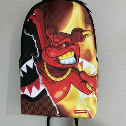 Sprayground Diablo Fire Tear BackPack