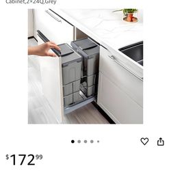 Pull Out Trash Can, Under Cabinet 