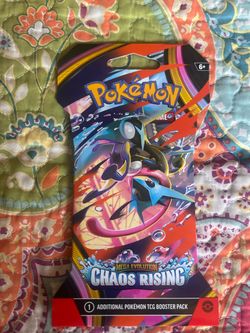 Pokémon TCG Mega Evolution Chaos Rising Booster Pack