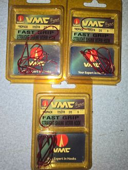 VMC fastgrip hooks 2/0