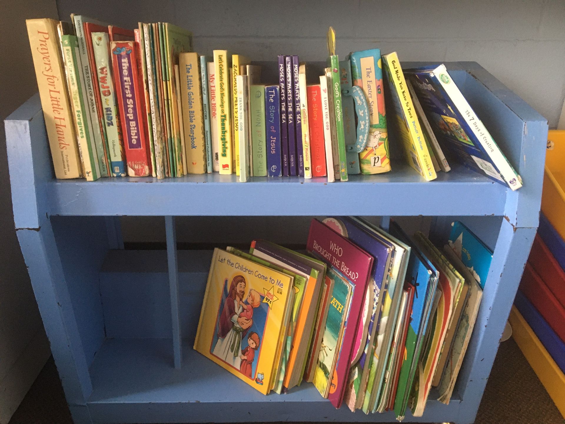 Book shelf / library cart