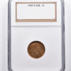 1909-S VDB Lincoln Wheat Cent Uncirculated
