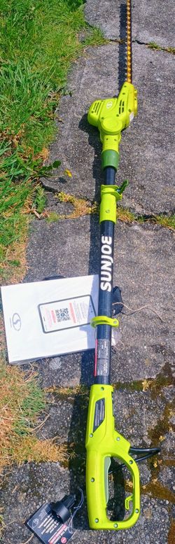 Sun Joe Corded Electric Pole Hedge Trimmer – Like New