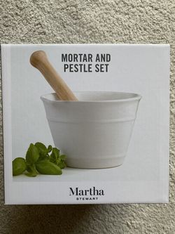 Martha Stewart Mortar And Pestle Set