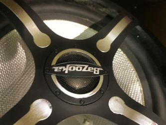 Tubs style speakers ... bazooka tu bbie 8" and 6.5" outdoor speakers