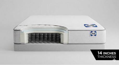 Queen size mattress Sealy 14 inches thickness