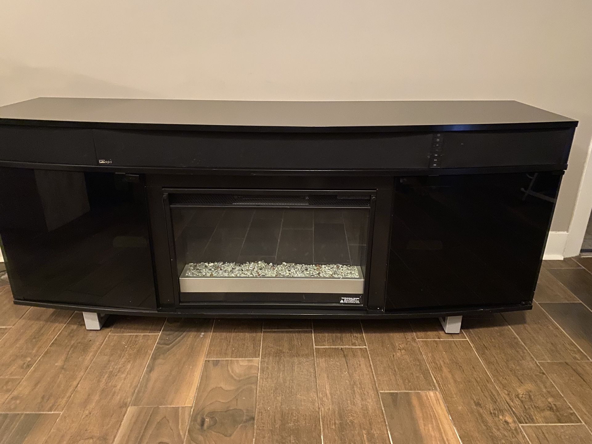 Twin Star Fireplace Entertainment Center, $500 OBO