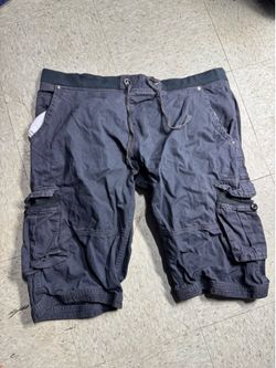 route 66 men’s cargo shorts dark gray size 38