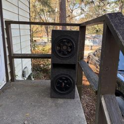 Speaker Box With Speaker 