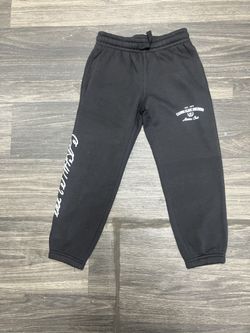 kids graphic sweatpants size medium