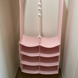 Pink Closet Organizer