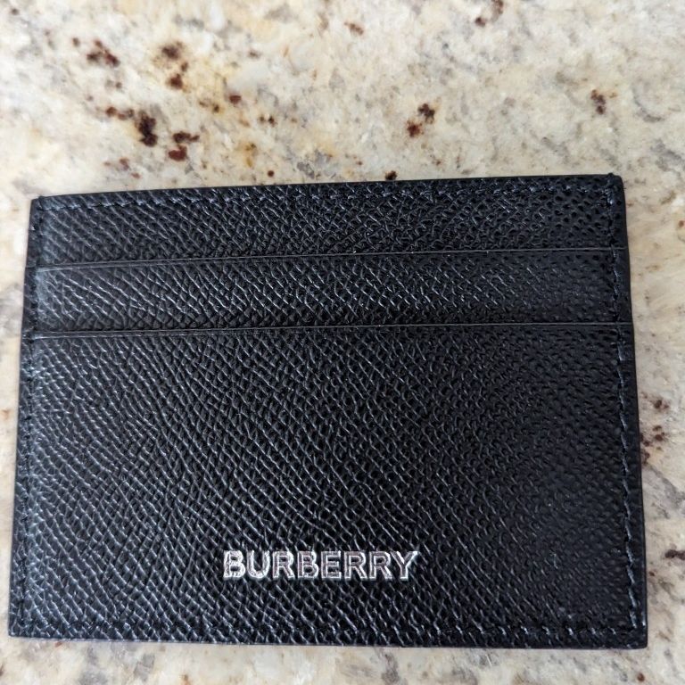 New Authentic Burberry Card Holder