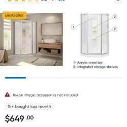 3 Pieces Shower Kit Brand New