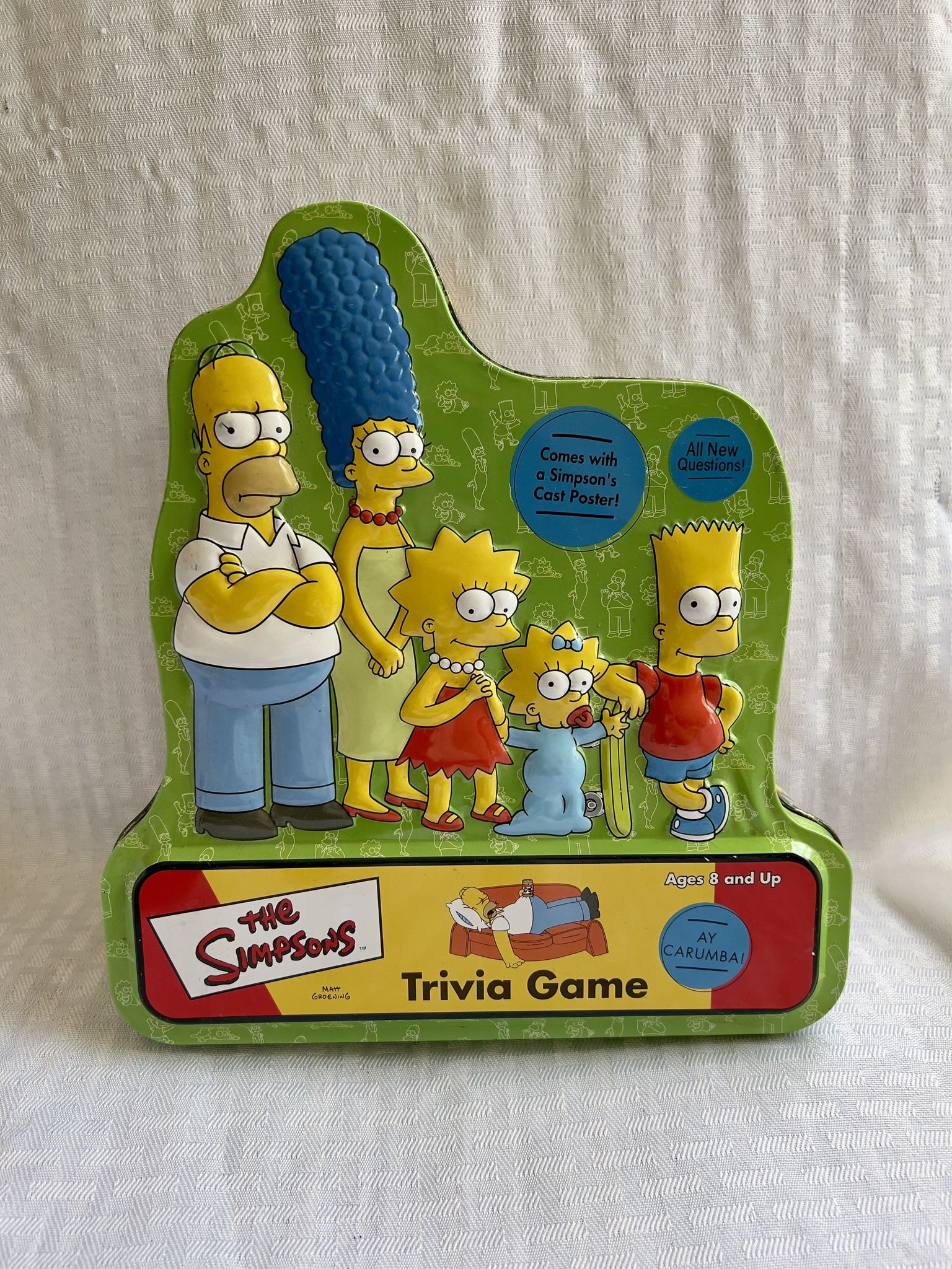 Simpsons Trivia Game II Game By Cardinal