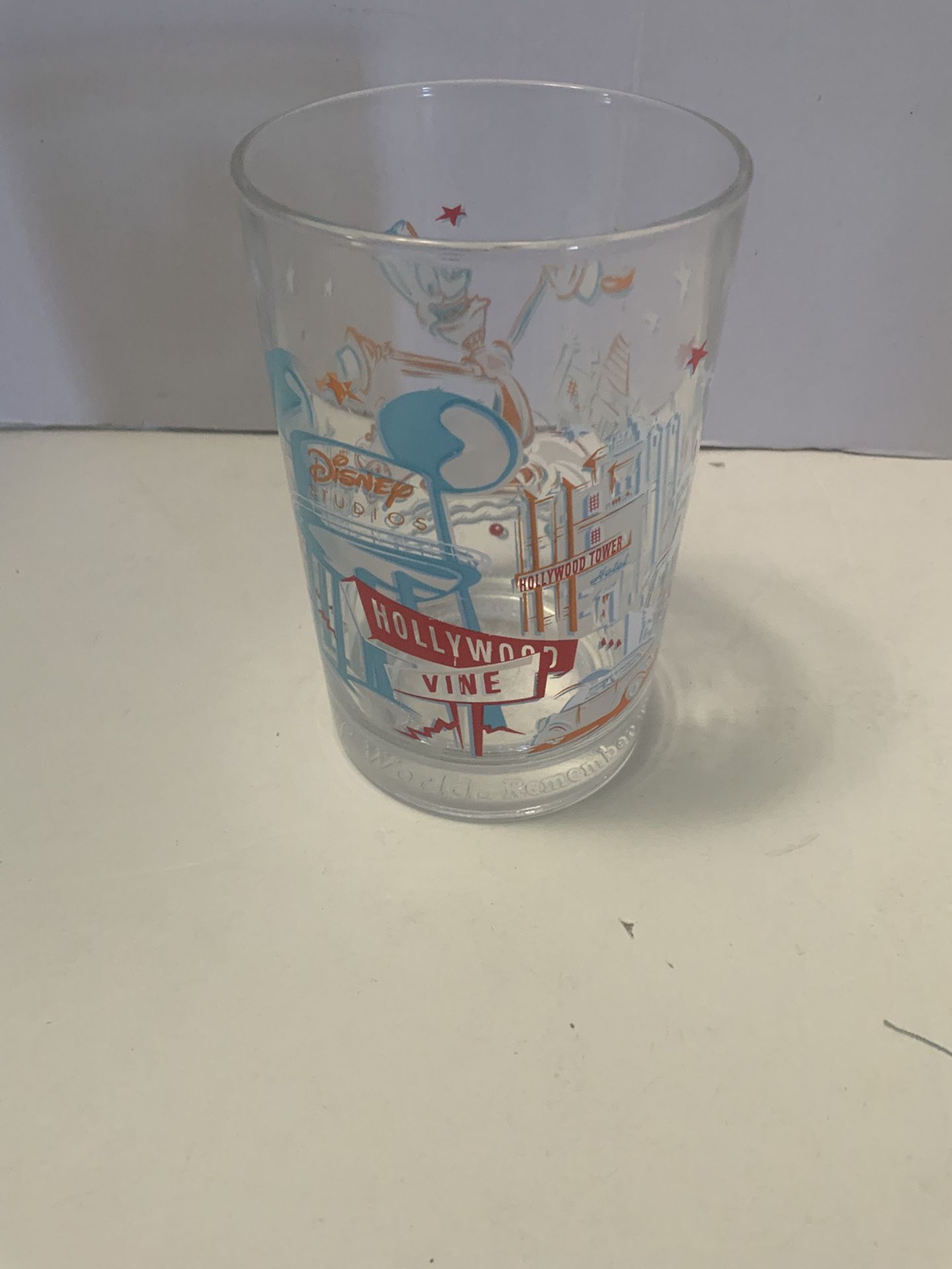 Commemorative Disney Glass Cups
