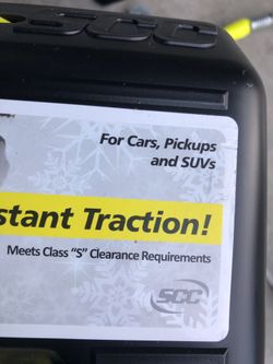 Tire chains for CARs SUVs