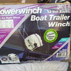 12V trailer winch…PowerWincch 2400