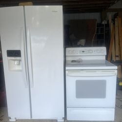 Stove And Refrigerator 