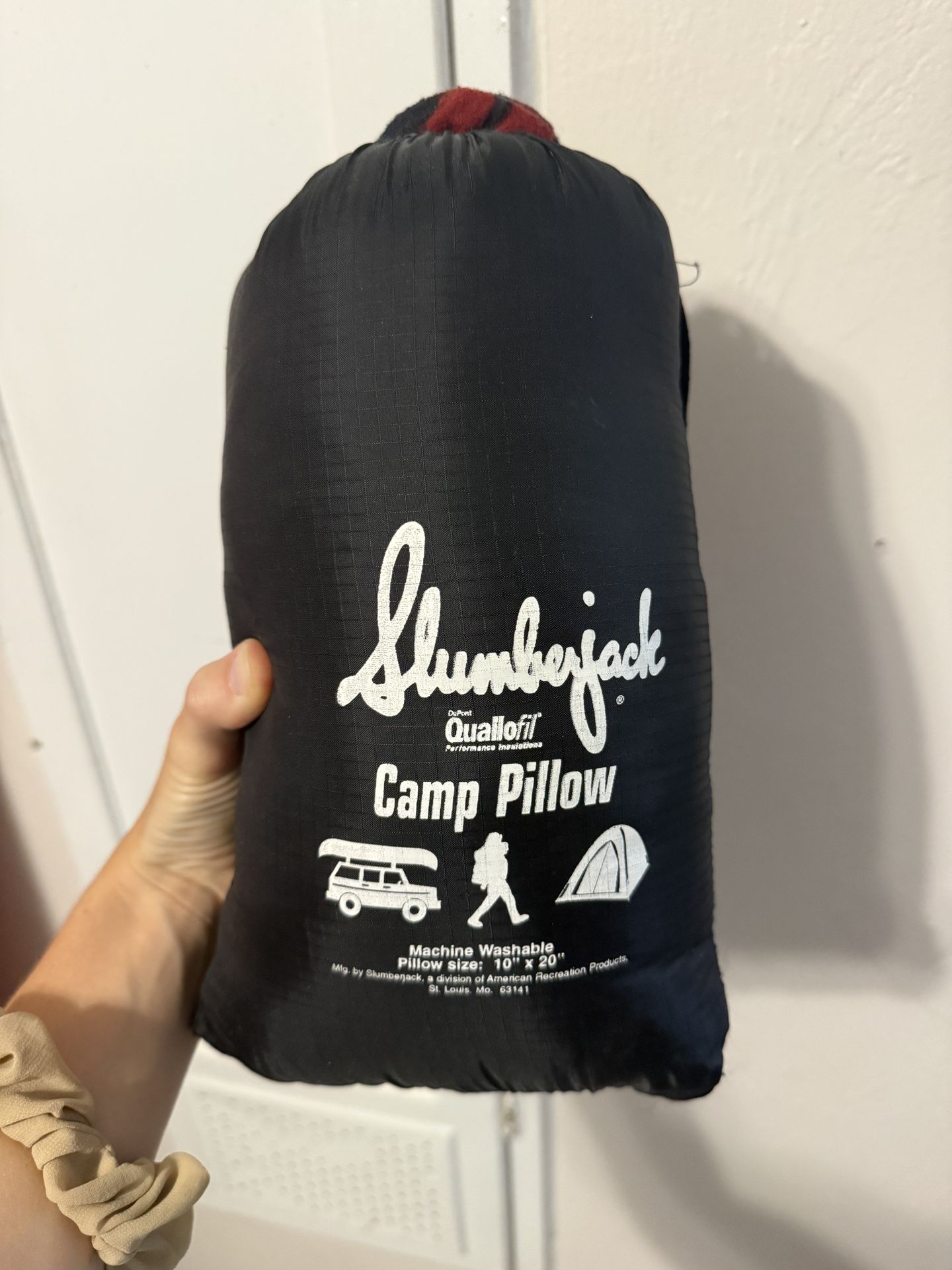 camping And Travel pillow