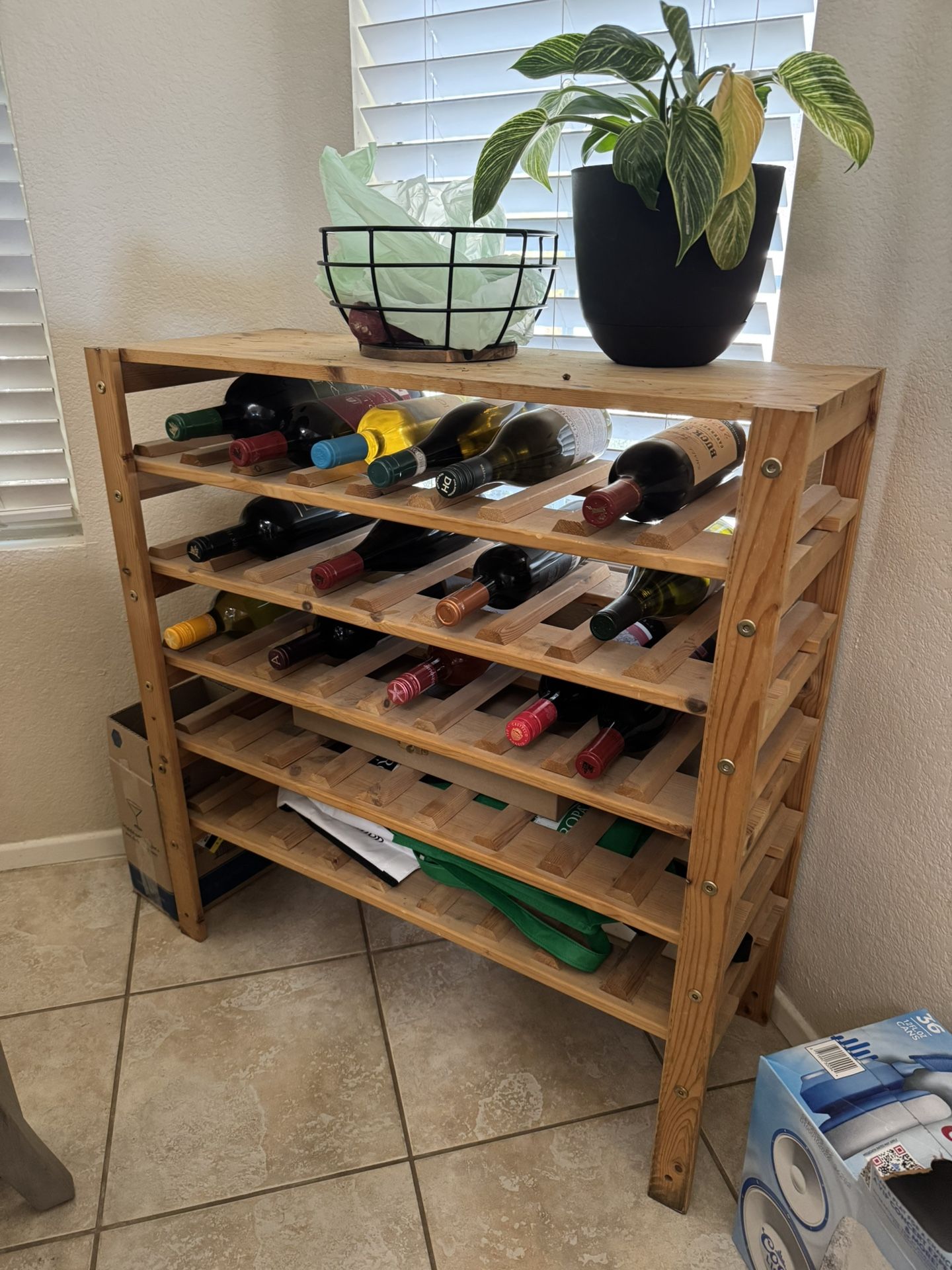 Wood Wine Rack