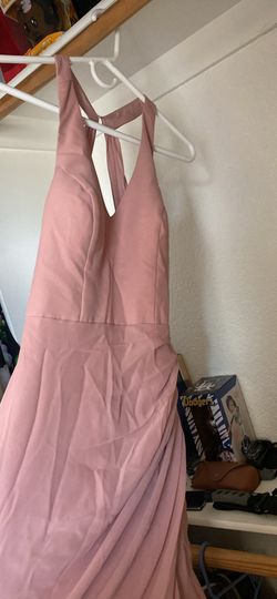 Dusty Rose Long Dress