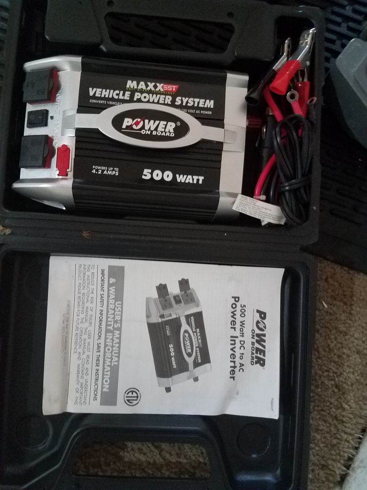 Car power inverter DC to AC 500w