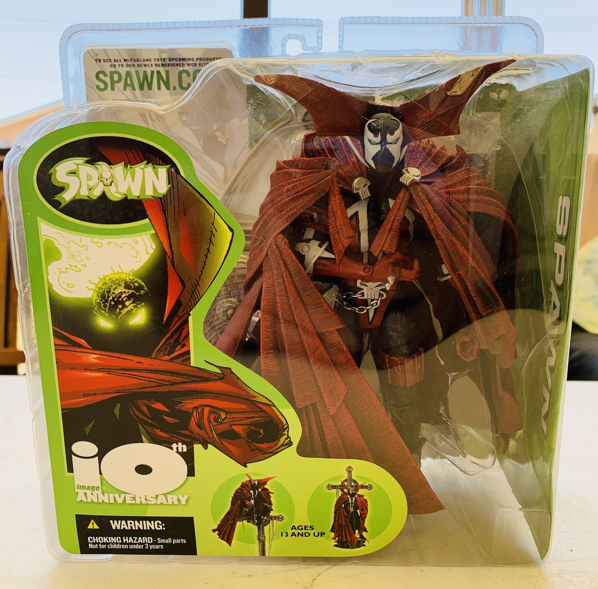 Spawn 10th Anniversary 6” action figure SEALED Image Comics