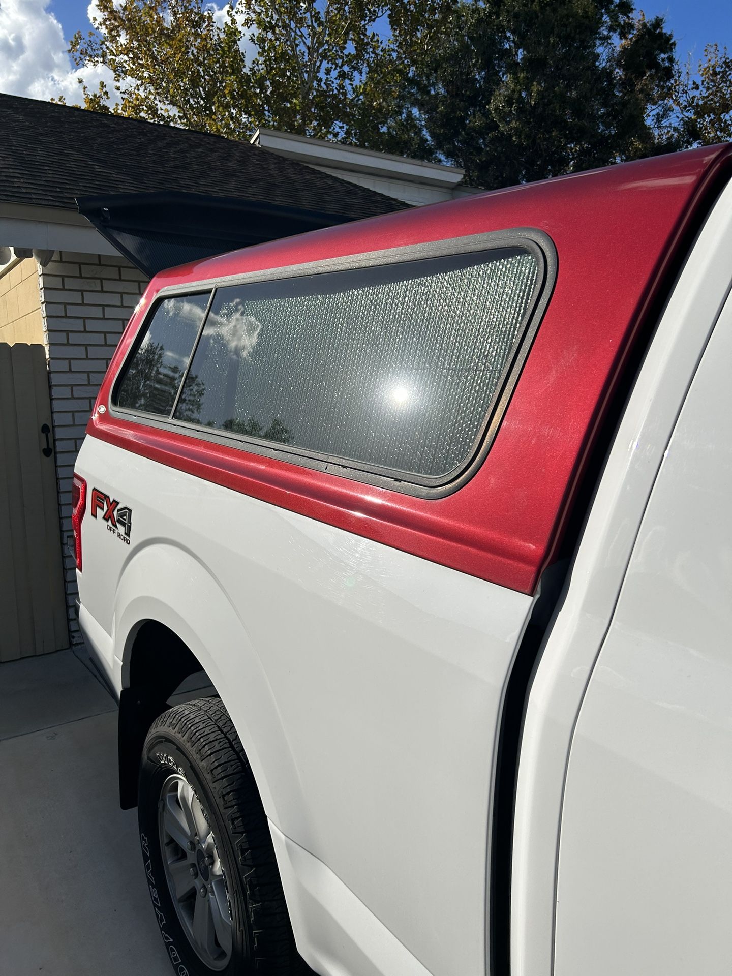 F150 Fiberglass Topper