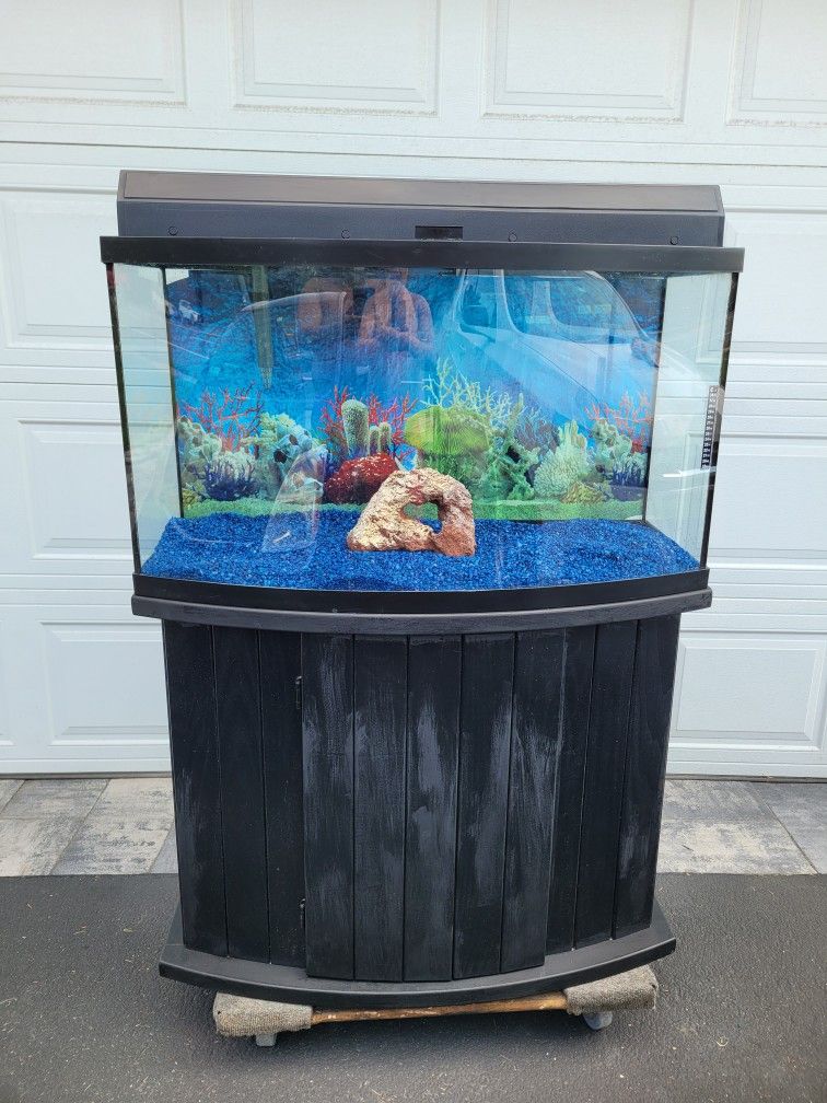 46 Gallon Bow Front Tank Aquarium