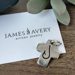 Retired James Avery Cross Pendant 