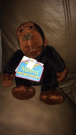 Very rare nana the monkey beanie baby for Sale in Port Lucie - Main Image